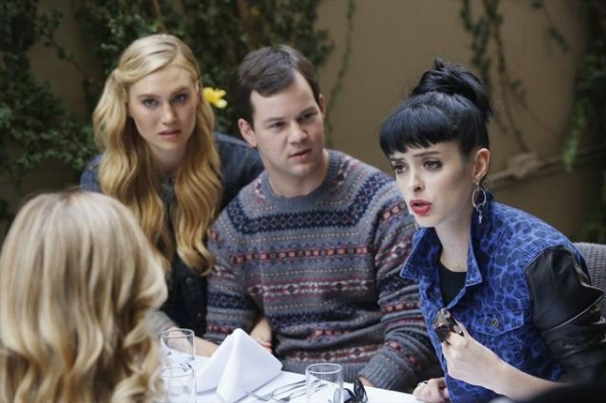 NORA KIRKPATRICK, MICHAEL CRONER, KRYSTEN RITTER at 
