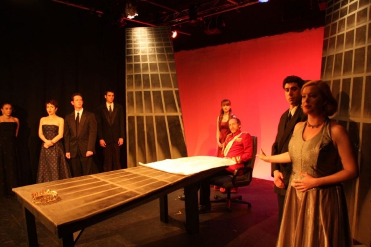 Hilary Schwartz, Dana DeRuyck, Kevin Stidham, Alex Parker, Christina MacKinnon, Larry Cedar, Sean Faye, Kate O'Toole at 