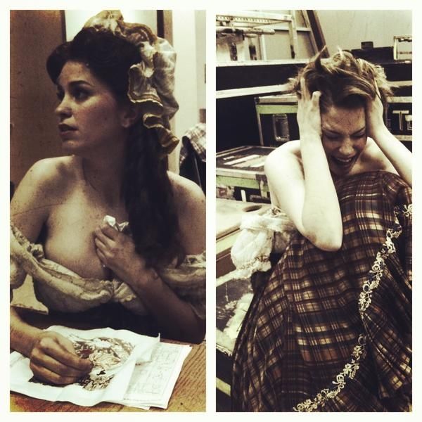 Photo Flash: Saturday Intermission Pics, Jan 6, Part 2 - BEAUTY AND THE BEAST Does LES MIS, FLASHDANCE THE MUSICAL and More!  Image