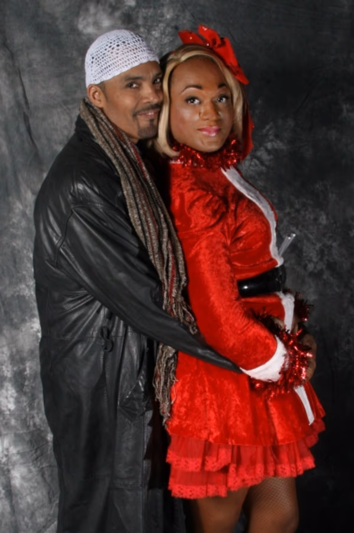 Rocky Banks and Tyonce Moore as Collins and Angel. at BWW Reviews: Stage Door Inc.'s RENT is High-Energy Fun
