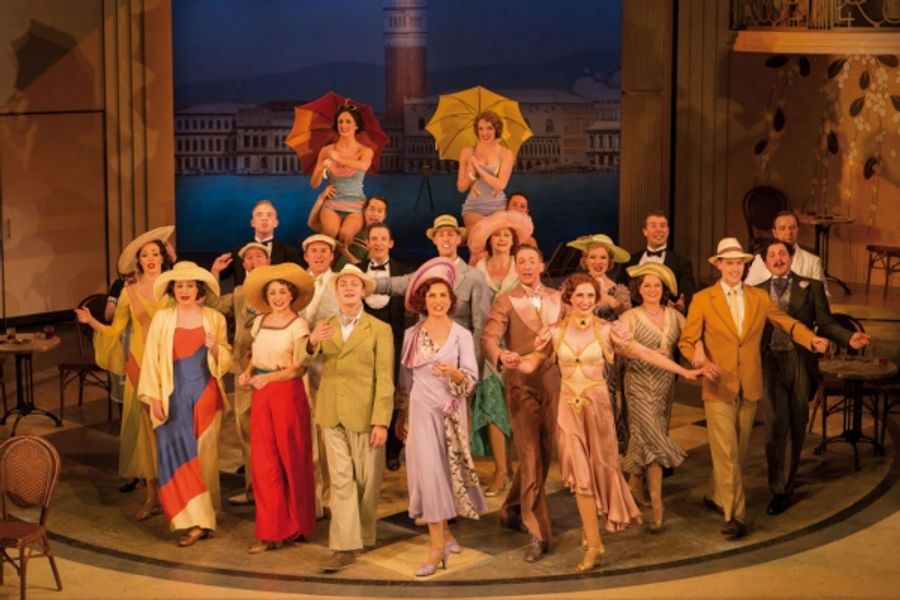 Photo Flash: First Look at Gavin Lee, Kristen Beth Williams and More in West End's TOP HAT Image