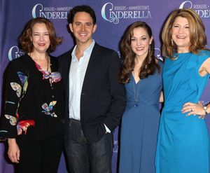 Harriet Harris, Santino Fontana, Laura Osnes & Victoria Clark @ BroadwayWorld Harriet Harris, Santino Fontana, Laura Osnes & Victoria Clark Photo