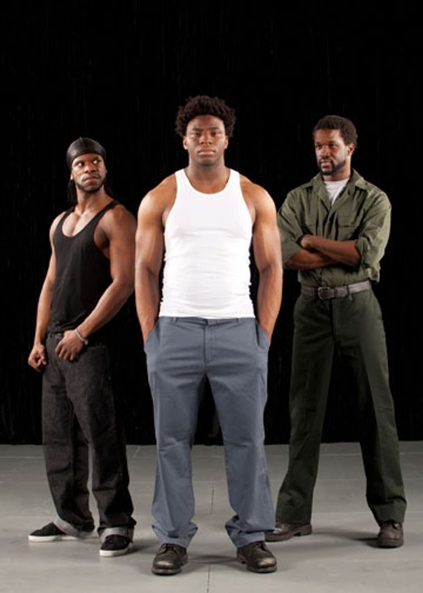 Photo Flash:  Sneak Peek at Antwayn Hopper, Okieriete Onaodowan and More in Old Globe's THE BROTHERS SIZE  Image