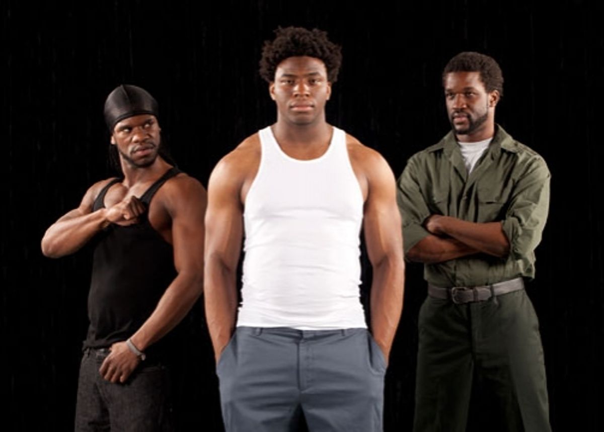 (Antwayn Hopper, Okieriete Onaodowan and Gilbert Owuor at 