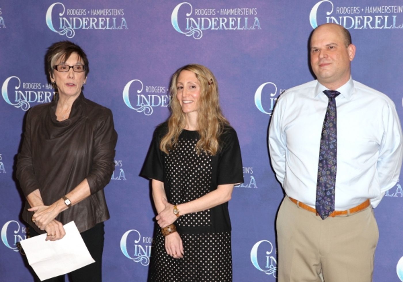 Photo Coverage: Cast of CINDERELLA Meets the Press- Laura Osnes, Santino Fontana, Victoria Clark & More!  Image