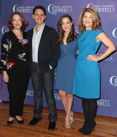 Harriet Harris, Santino Fontana, Laura Osnes & Victoria Clark Photo
