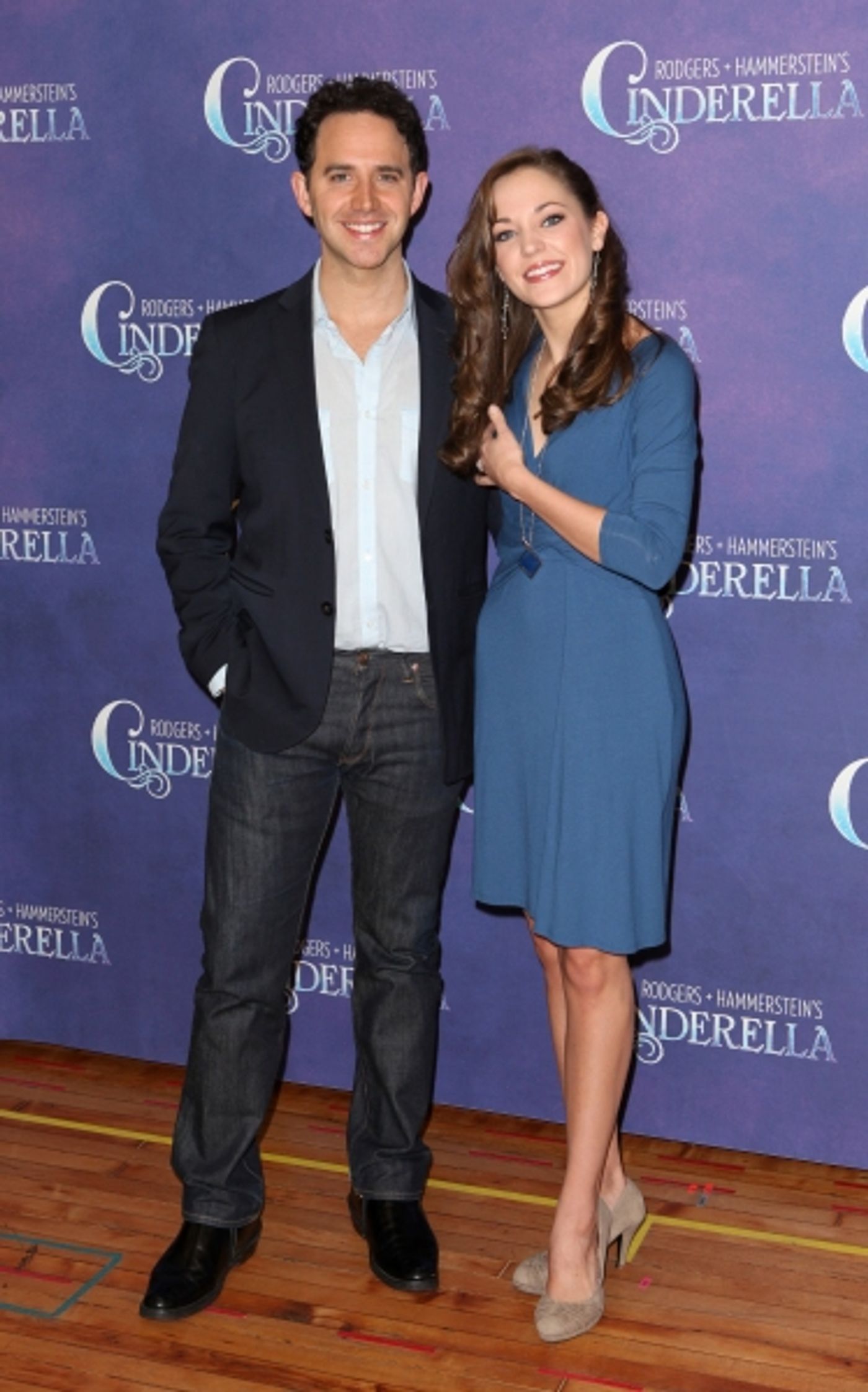 Photo Coverage: Cast of CINDERELLA Meets the Press- Laura Osnes, Santino Fontana, Victoria Clark & More!  Image