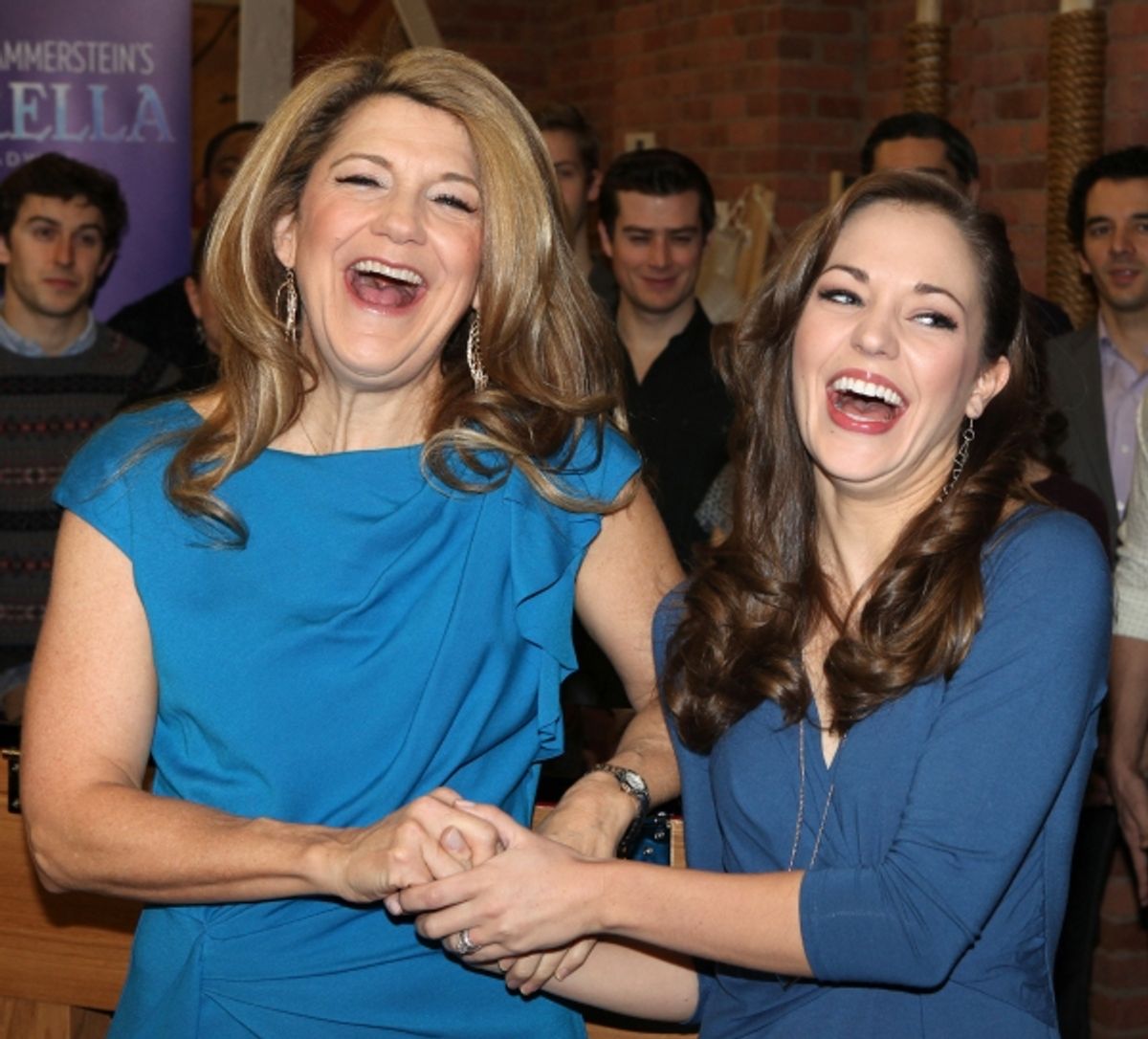 Victoria Clark & Laura Osnes at 