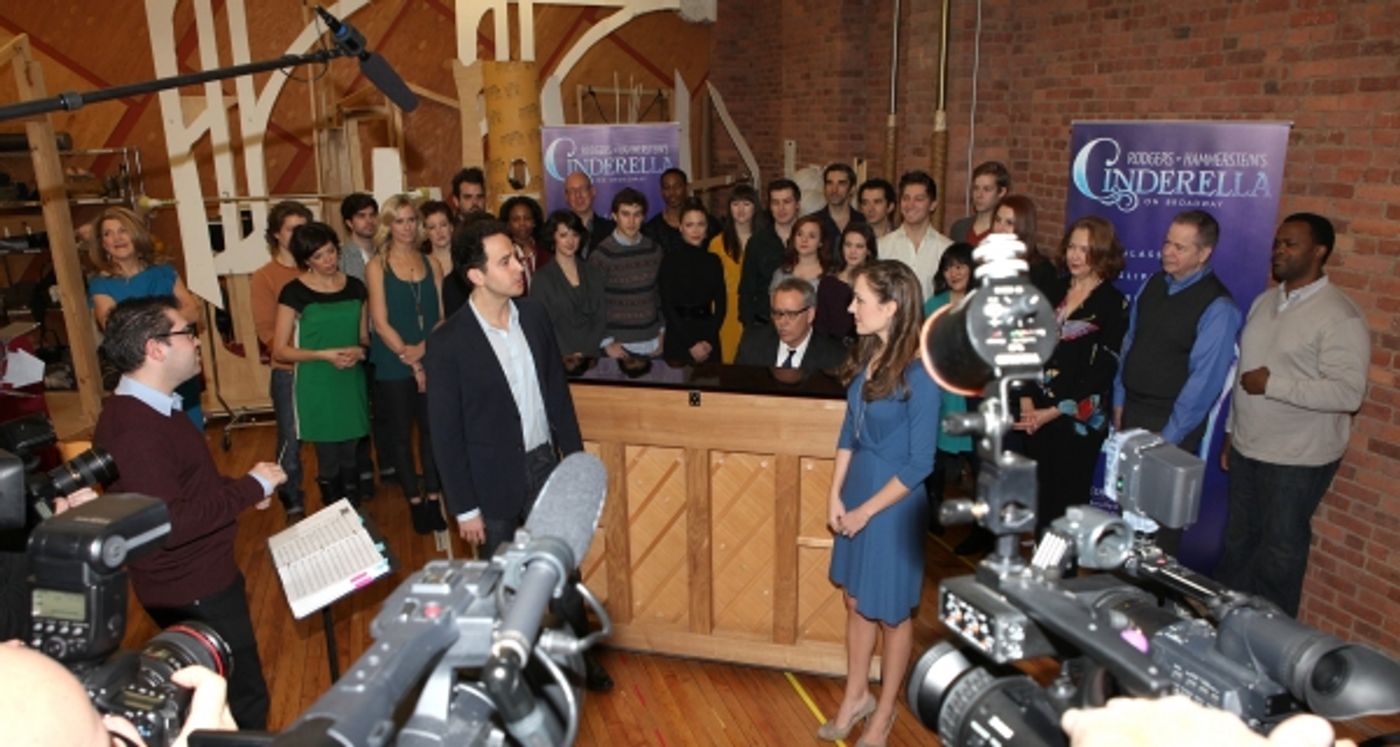 Photo Coverage: Cast of CINDERELLA Meets the Press- Laura Osnes, Santino Fontana, Victoria Clark & More!  Image