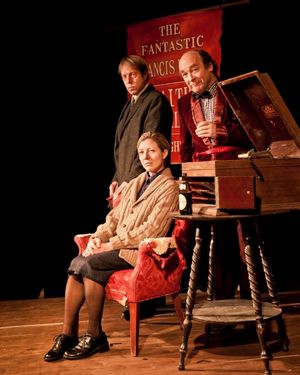 Si Osborne, Lia D. Mortensen and Brad Armacost @ BroadwayWorld Si Osborne, Lia D. Mortensen and Brad Armacost Photo