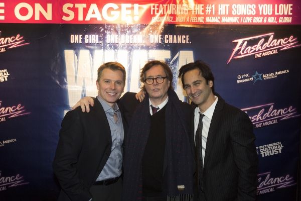 Robert Cary(book writer & lyricist), Tom Hedley (book writer) & Robbie Roth ( Photo