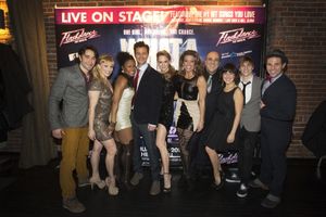Castmembers of FLASHDANCE - THE MUSICAL including Brandt Martinez, Kelly Felthous,DeQ Photo