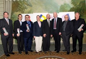 David Peckinpaugh, Adam Moss, Richard Frankel, Marc Routh, Anthony Napoli, Tom Viertel, Steve Baruch, Ian Schrager @ BroadwayWorld David Peckinpaugh, Adam Moss, Richard Frankel, Marc Routh, Anthony Napoli, Tom Vierte Photo