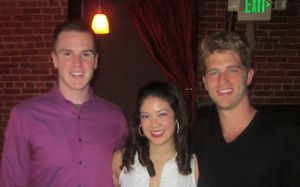 left to right: Ben Gibson, Katy Tang, Jonah Platt
@ BroadwayWorld left to right: Ben Gibson, Katy Tang, Jonah Platt
Photo