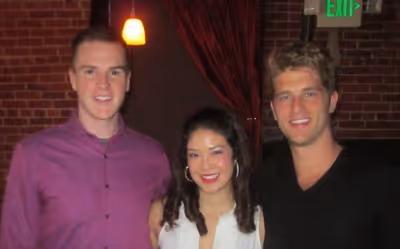 left to right: Ben Gibson, Katy Tang, Jonah Platt
 Photo
