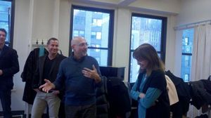 Matthew Lombardo, Rob Ruggiero and Valerie Harper Photo