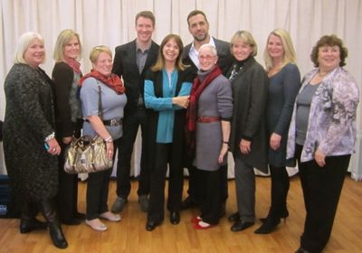  Valerie Harper with Donors from the Bushnell Photo