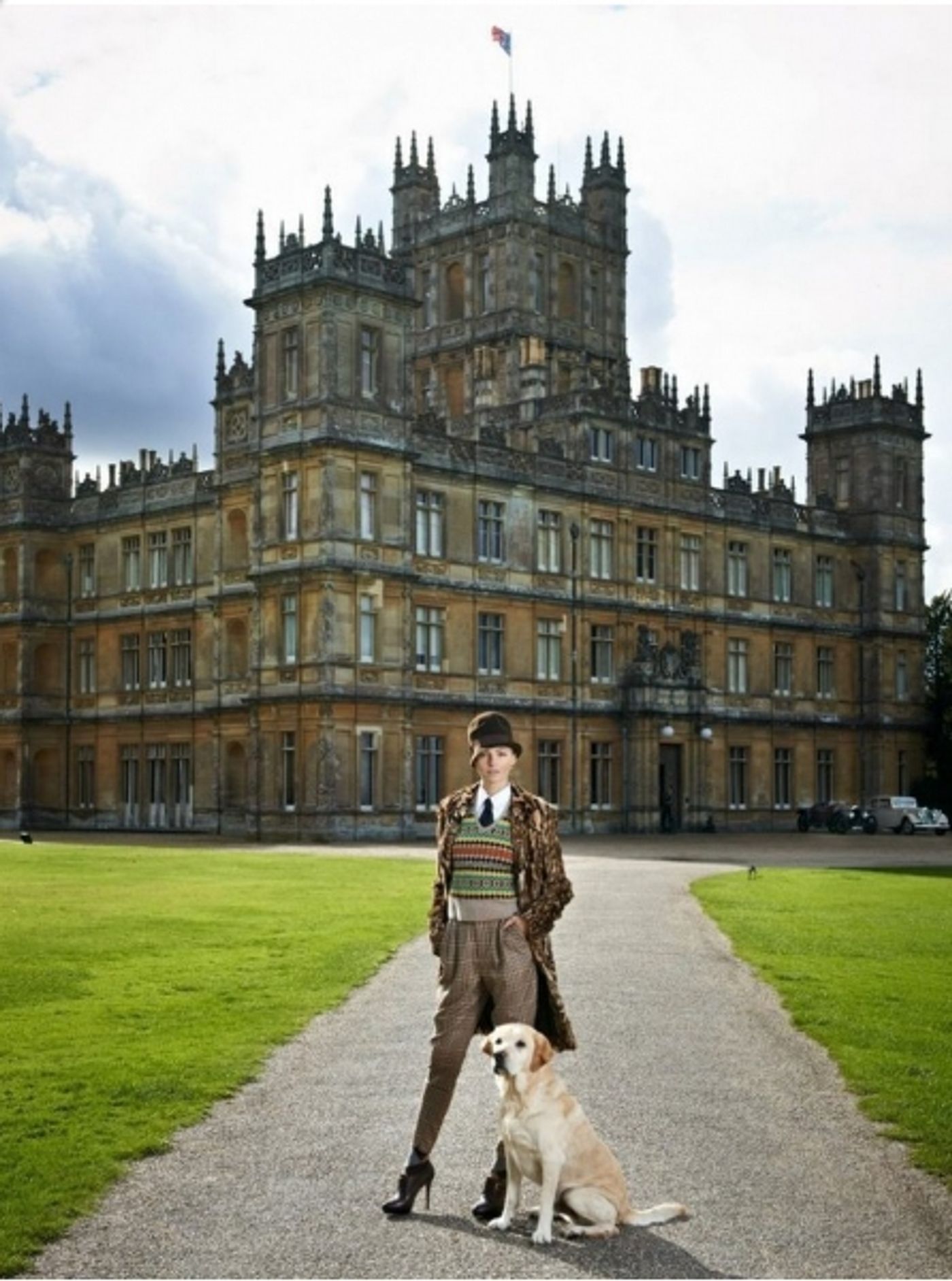 Photo Coverage: Ralph Lauren Runway Show at Downton Abbey Image