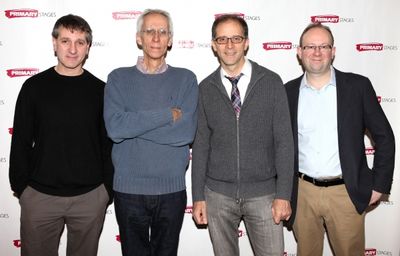 Elliot Fox, David Ives, John Rando and Andrew Leynse Photo