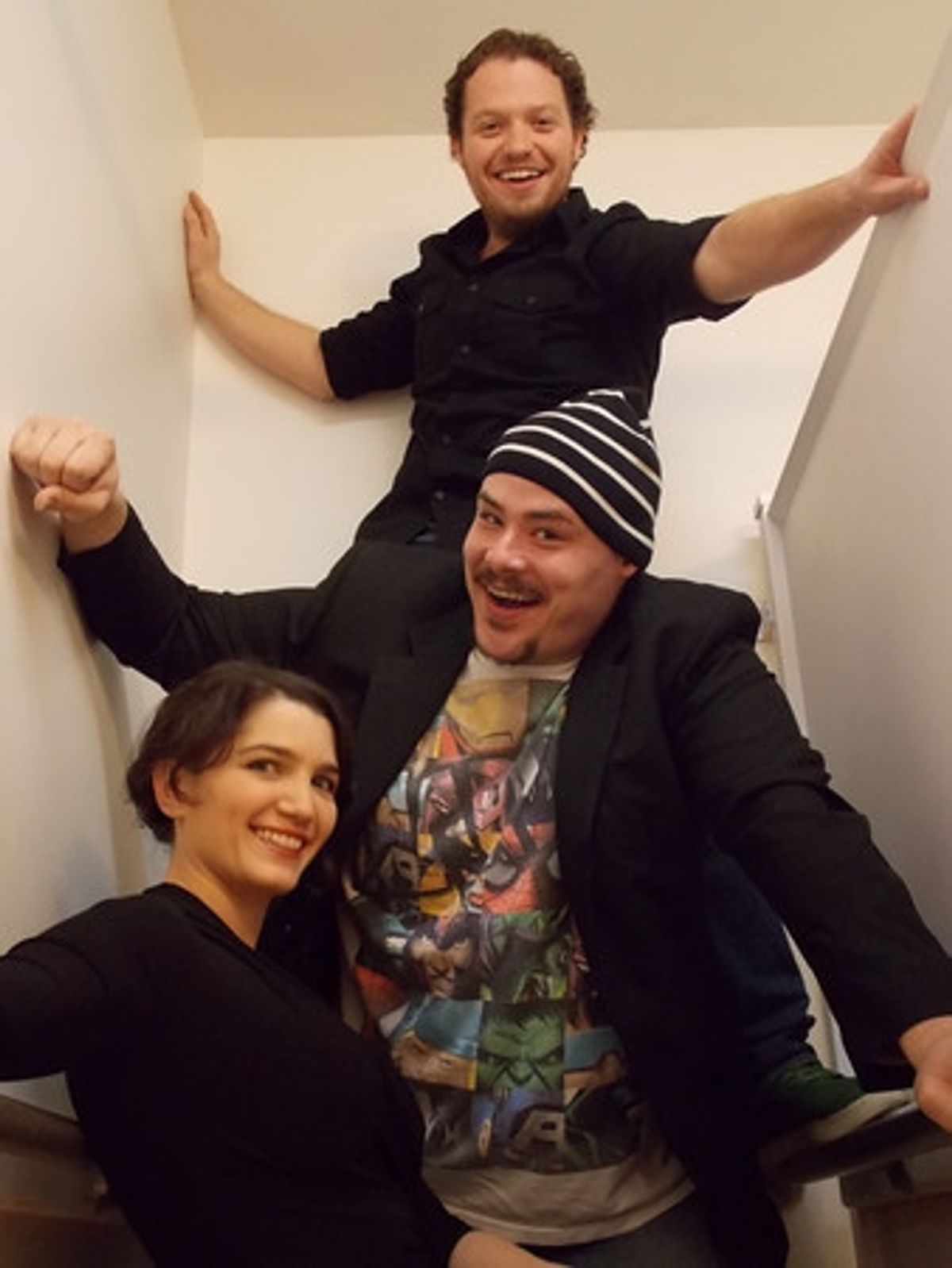 Zachary Allen Farmer, Taylor Pietz, and Mike Dowdy at 