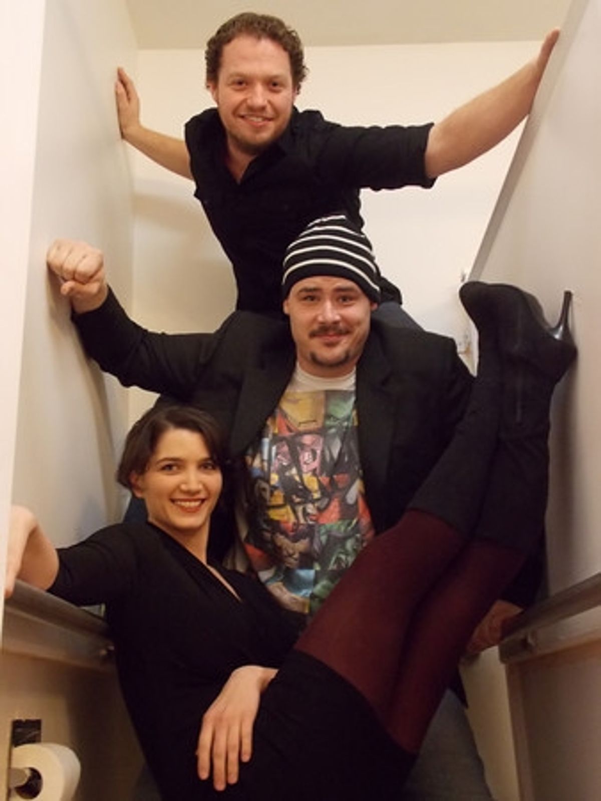 Zachary Allen Farmer, Taylor Pietz, and Mike Dowdy at 