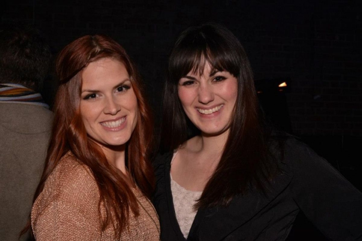 Mallory Gleason and Rebecca Layne Williams at 