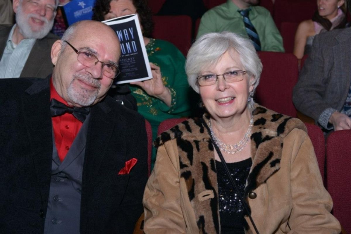 John Silvestro and his lovely wife at 