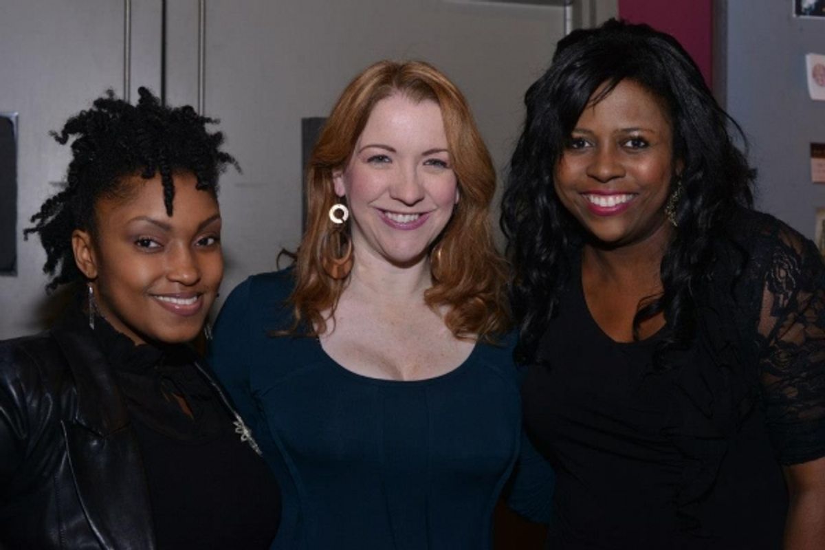 Shelena Walden, Molly Breen and Mary McCallum at 