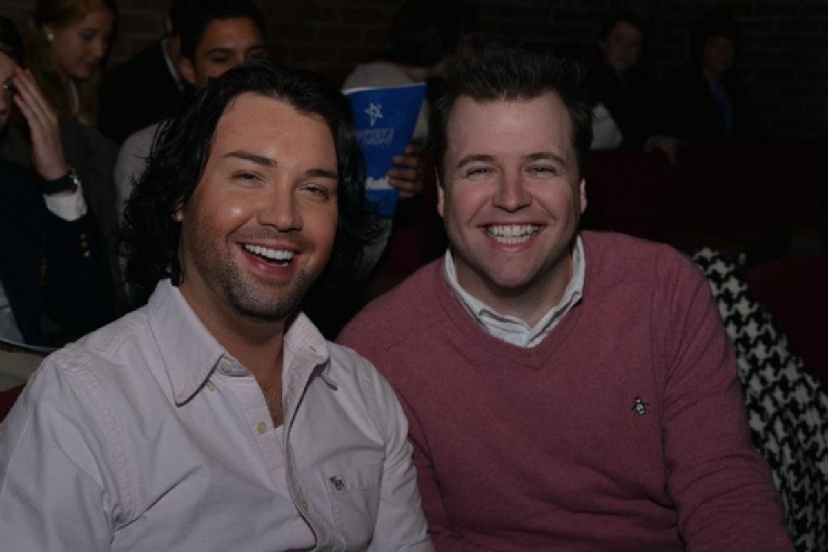 Bryce Conner and Travis Harkins at 