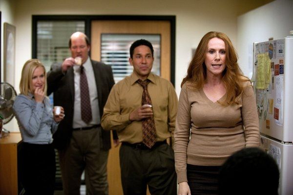 Angela Kinsey, Brian Baumgartner , Oscar Nunez, Catherine Tate  Photo