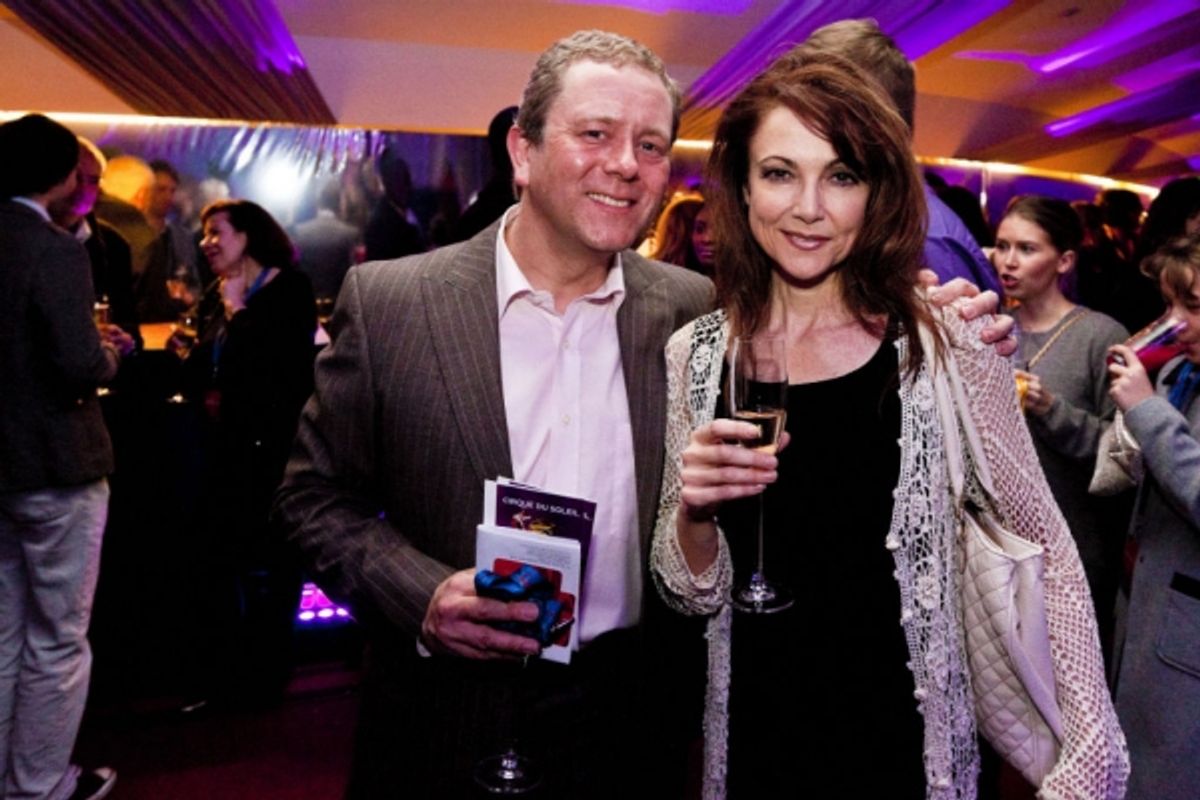 Jon Culshaw and guest  at 