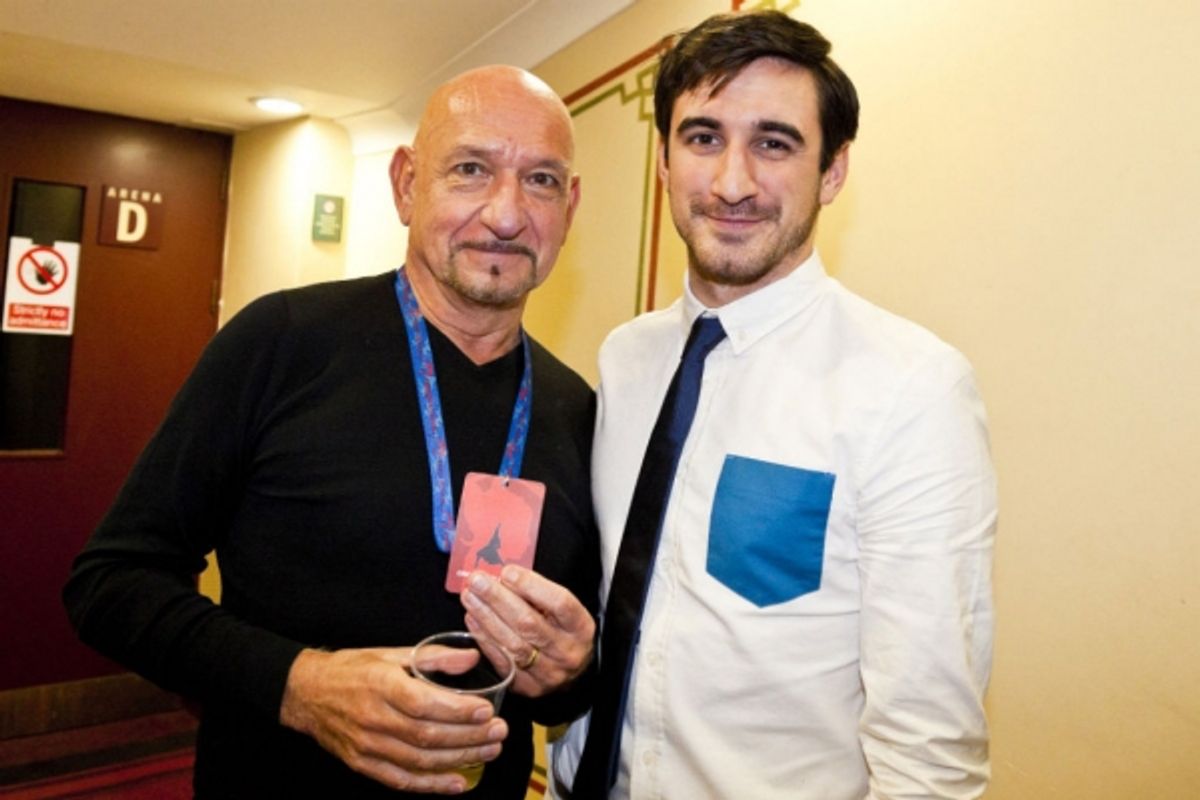 Sir Ben Kingsley and Ferdinand Kingsley at 