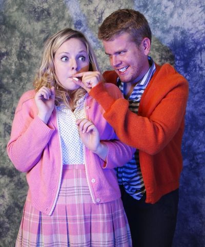 Amanda Weis (Mary Lane), Keith Hovis (Ralph) Photo