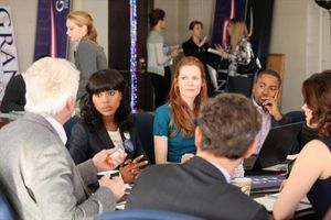 BARRY BOSTWICK, KERRY WASHINGTON, DARBY STANCHFIELD, TONY GOLDWYN, COLUMBUS SHORT Photo