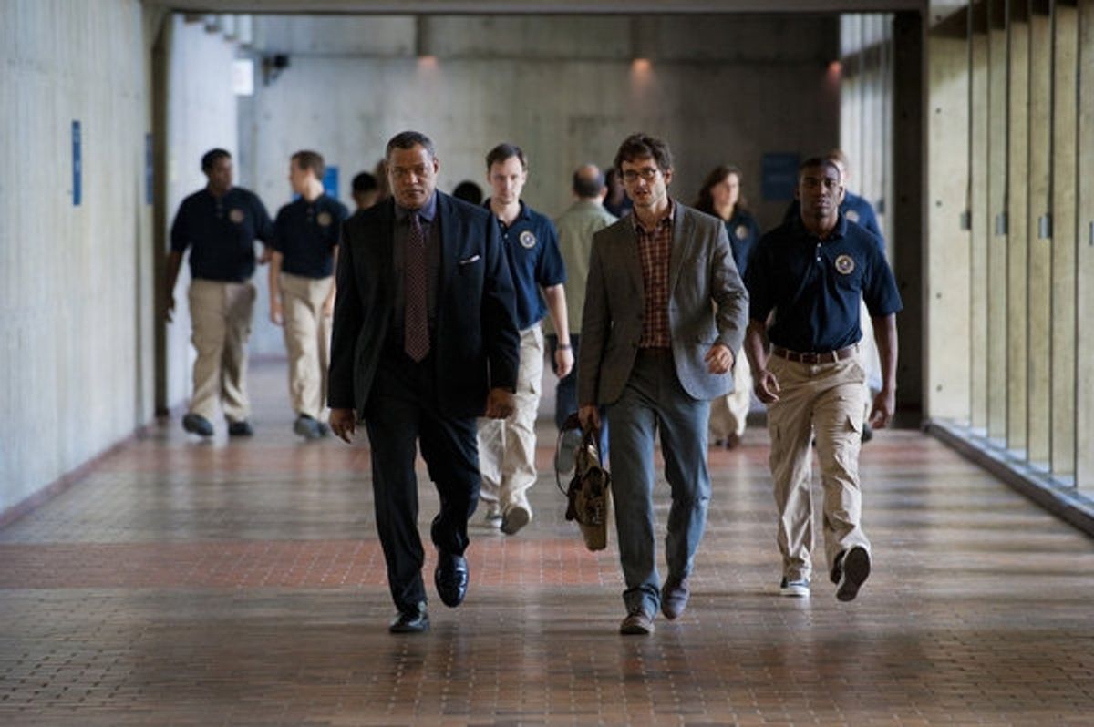 Laurence Fishburne, Hugh Dancy at 