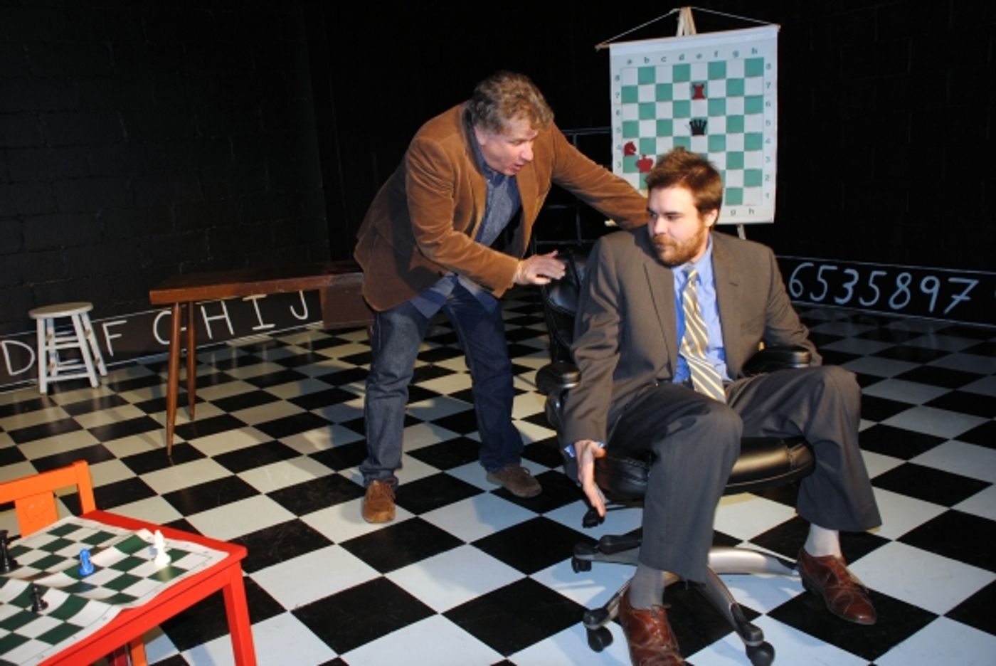Photo Flash: Slightly Altered States Opens THE CHESS LESSON  Image