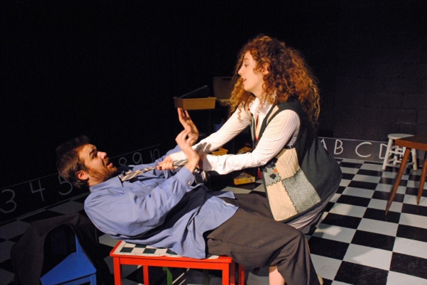 Photo Flash: Slightly Altered States Opens THE CHESS LESSON  Image