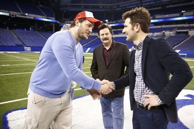 Chris Pratt, Adam Scott, Nick Offerma Photo