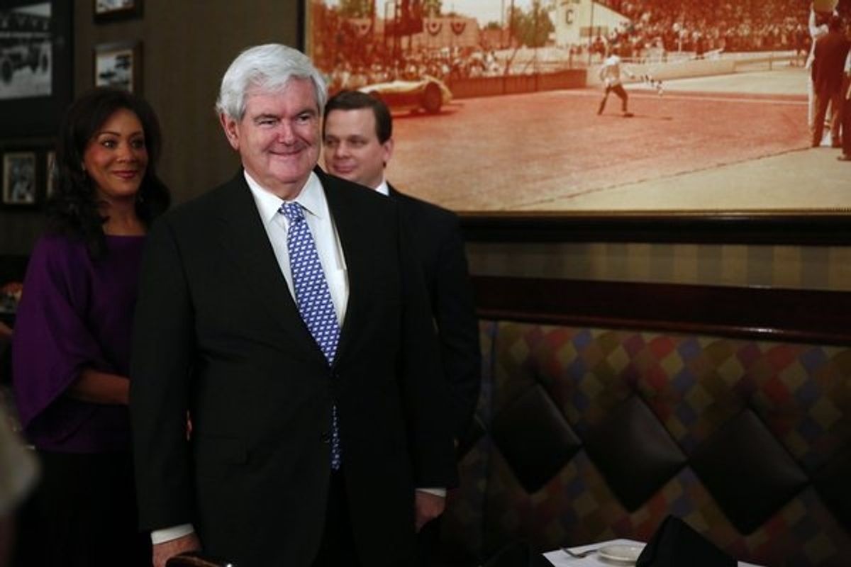 Newt Gingrich at 