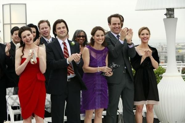 CATERINA SCORSONE, MATT LONG, AMY BRENNEMAN, PAUL ADELSTEIN, KADEE STRICKLAND Photo