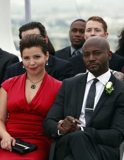 JUSTINA MACHADO, TAYE DIGGS Photo