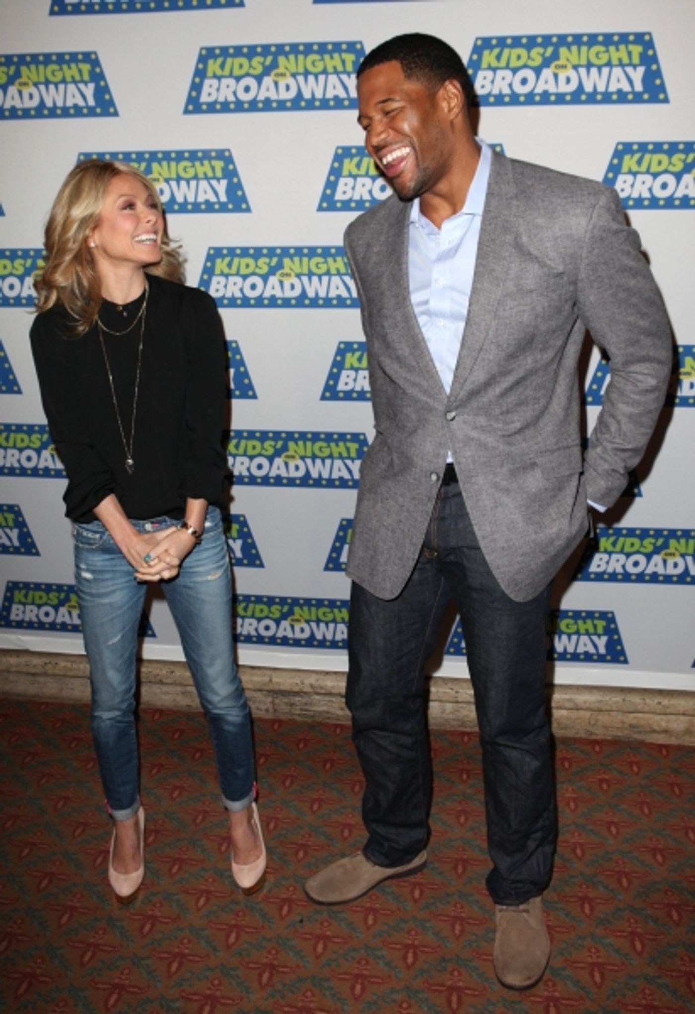 Photo Coverage: Kelly Ripa and Michael Strahan Named Ambassadors of KIDS' NIGHT ON BROADWAY  Image