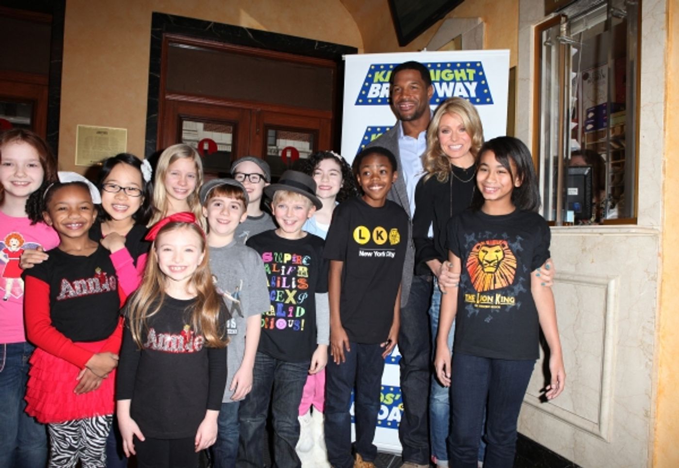 Photo Coverage: Kelly Ripa and Michael Strahan Named Ambassadors of KIDS' NIGHT ON BROADWAY  Image