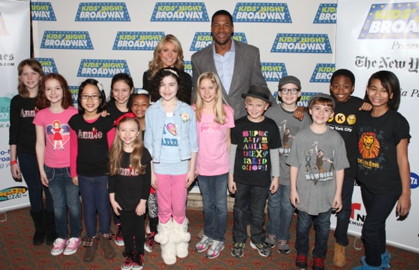 Photo Coverage: Kelly Ripa and Michael Strahan Named Ambassadors of KIDS' NIGHT ON BROADWAY  Image