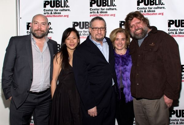 Patrick Willingham, Meiyin Wang, Mark Russell, Jennifer Goodale, Oskar Eustis Photo