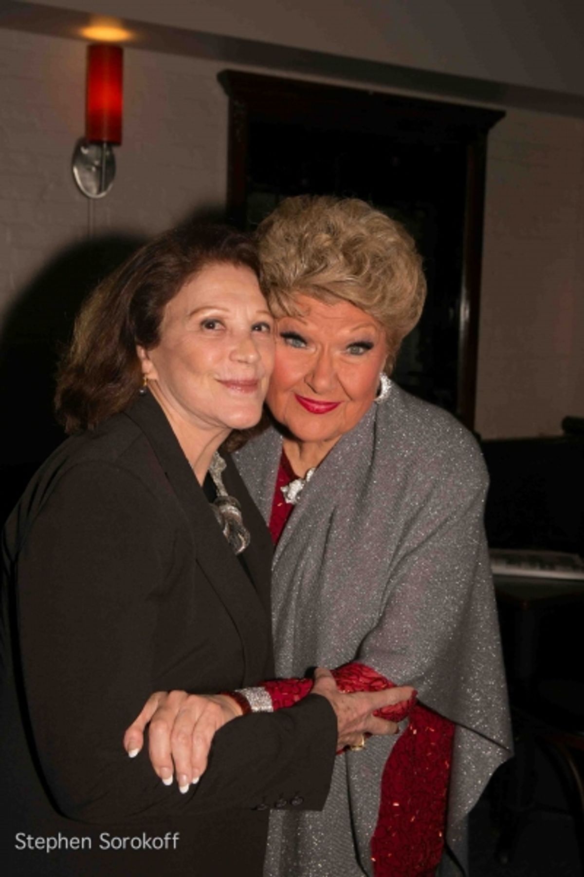 Linda Lavin and Marilyn Maye
 at 
