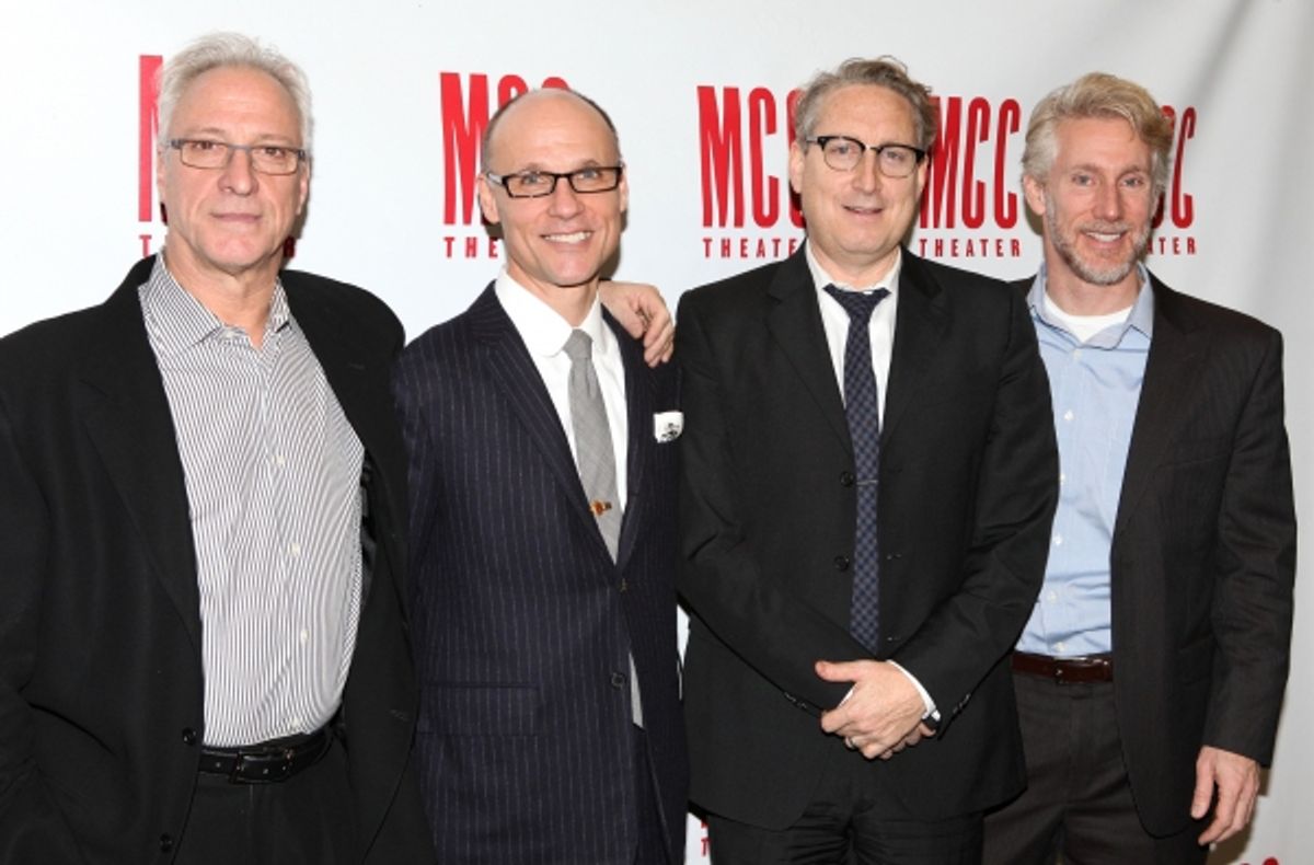 Robert LuPone, Will Cantler, Bernie Telsey & Blake West  at 