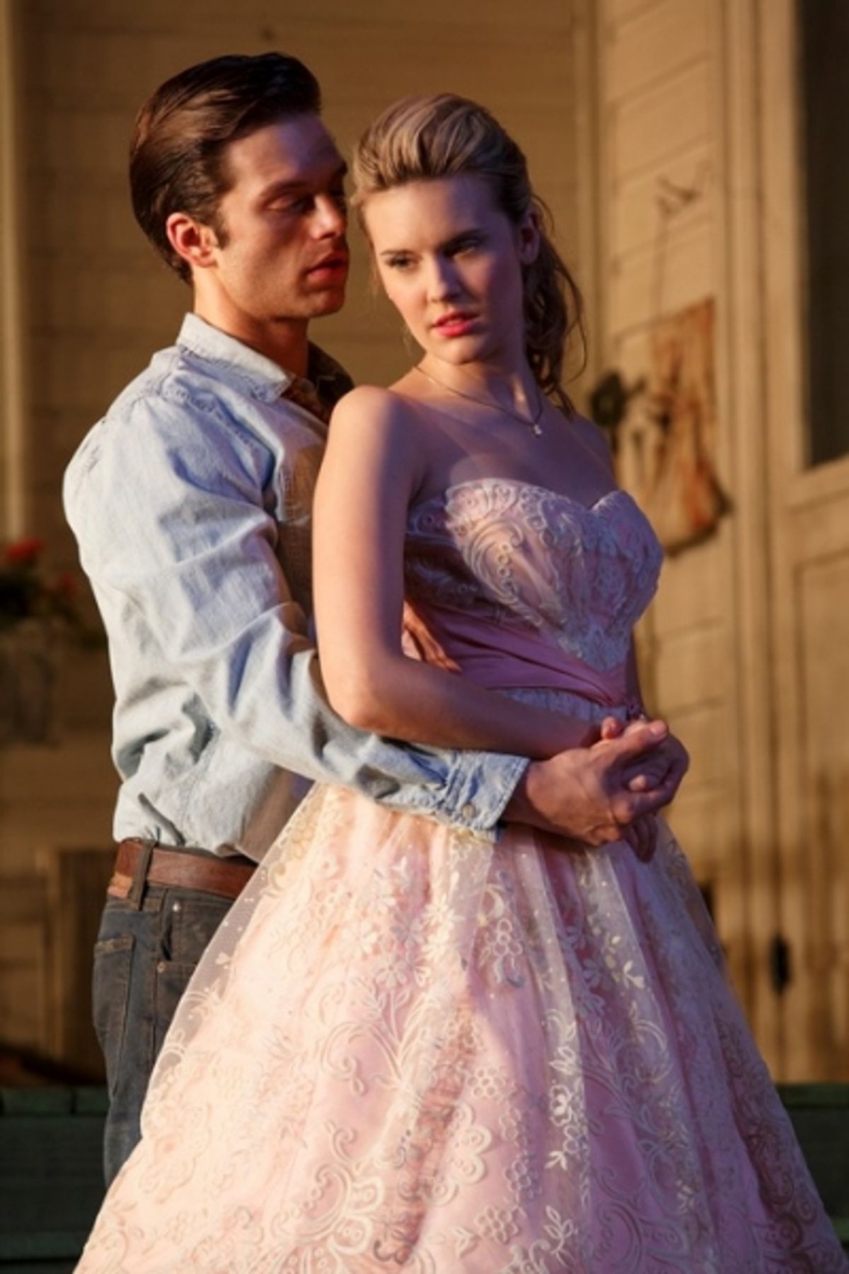 Sebastian Stan and Maggie Grace  at 