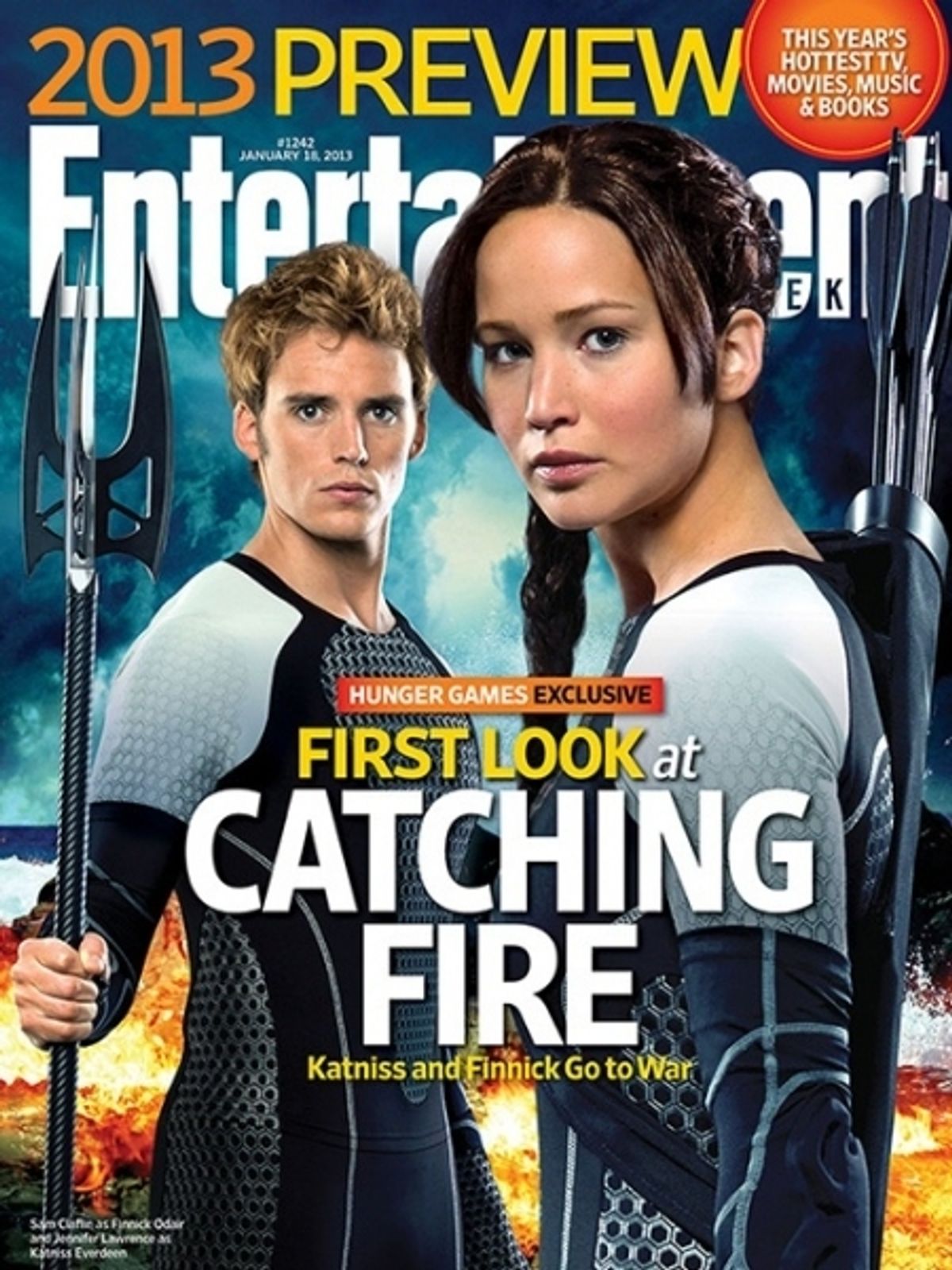 Sam Claflin, Jennifer Lawrence