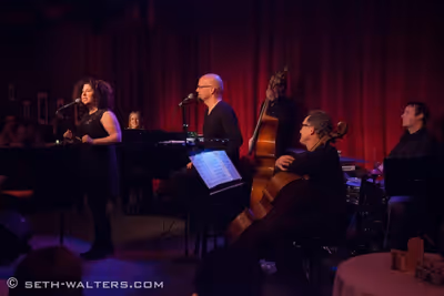 Marcy Cheisler, Scott Coulter and the Band Photo